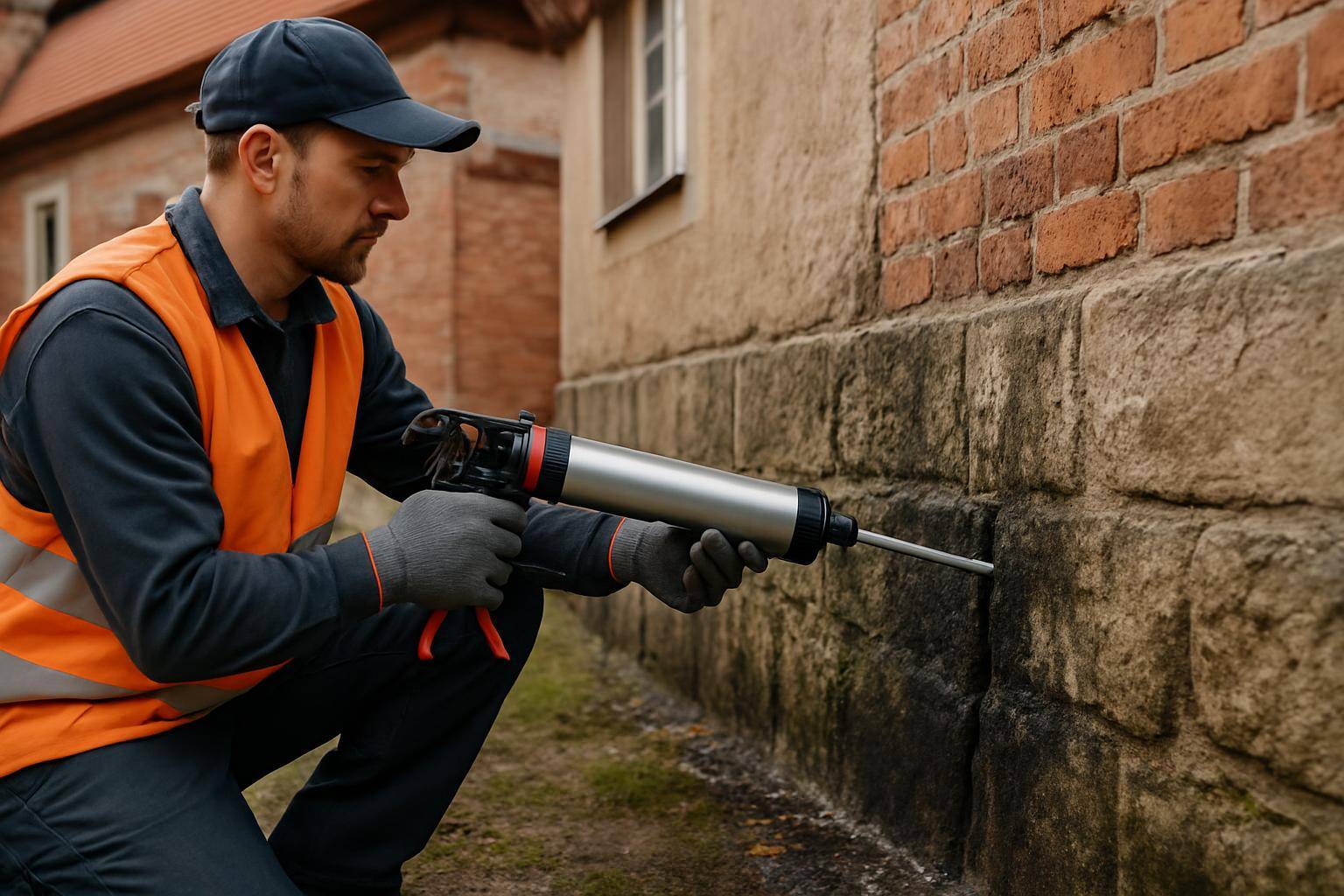 Uszczelnianie budynków metodą iniekcji chemicznej – nowoczesne rozwiązanie dla małopolskich nieruchomości
