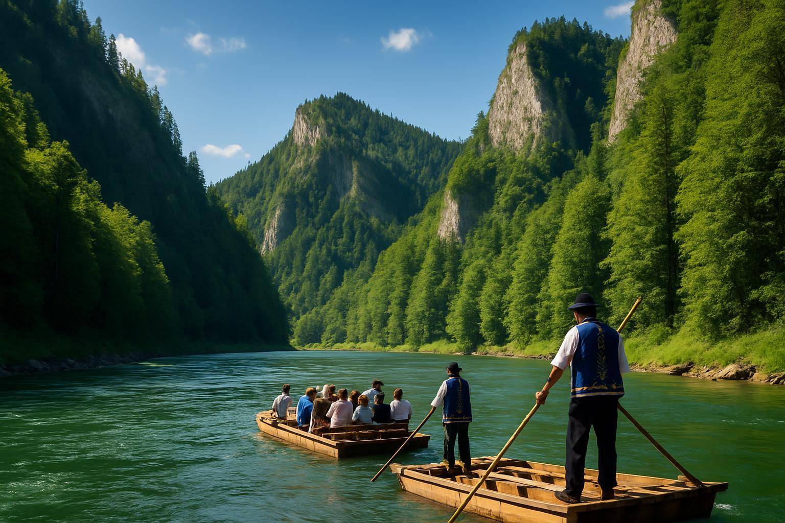 Rafting Pieniny – co tak naprawdę czeka na Ciebie na Dunajcu?